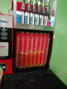 Piezo injectors flowrate test